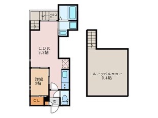 ＧＲＡＮＤＴＩＣ　ＮＡＧＯＹＡの物件間取画像